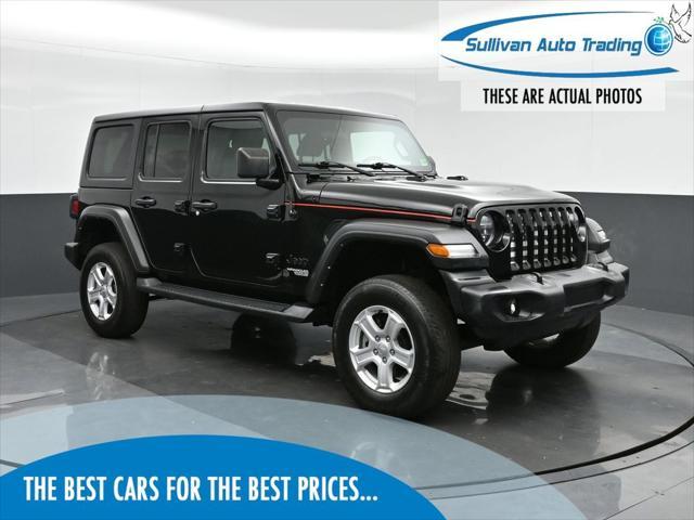 used 2021 Jeep Wrangler Unlimited car, priced at $28,998