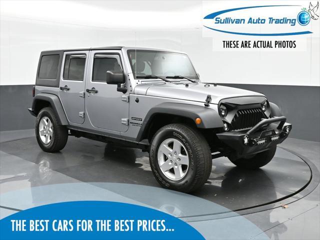 used 2016 Jeep Wrangler Unlimited car, priced at $20,498