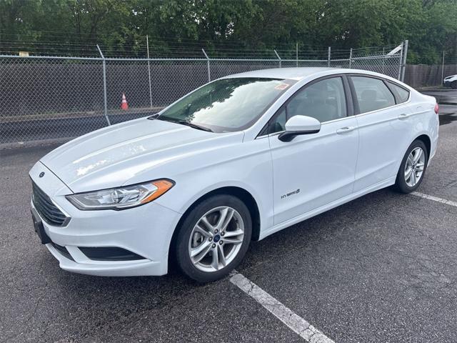 used 2018 Ford Fusion Hybrid car, priced at $17,998
