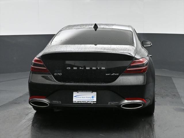 used 2022 Genesis G70 car, priced at $32,699