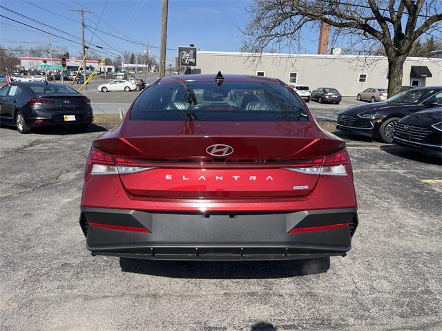 new 2024 Hyundai Elantra HEV car, priced at $27,950