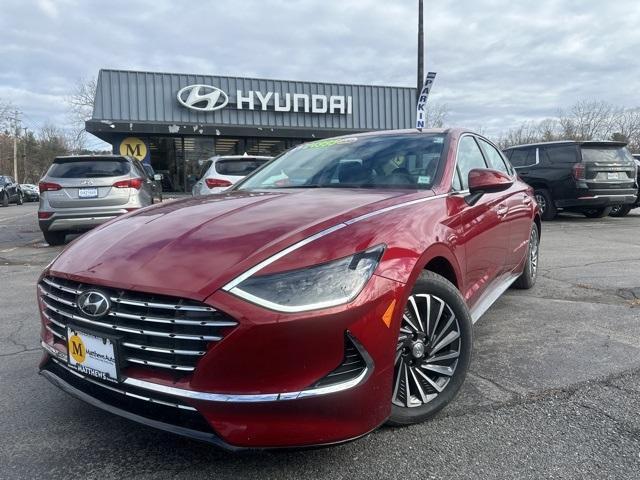 used 2023 Hyundai Sonata Hybrid car, priced at $24,995