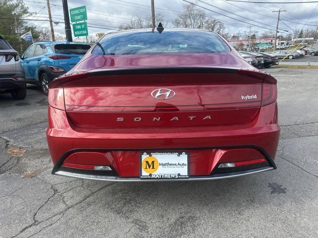 used 2023 Hyundai Sonata Hybrid car, priced at $24,995