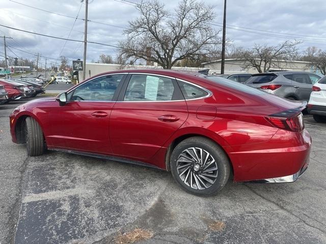 used 2023 Hyundai Sonata Hybrid car, priced at $24,995