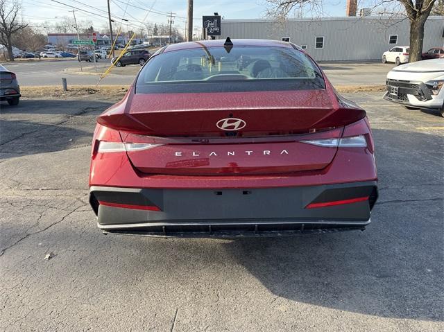 new 2024 Hyundai Elantra car, priced at $25,265