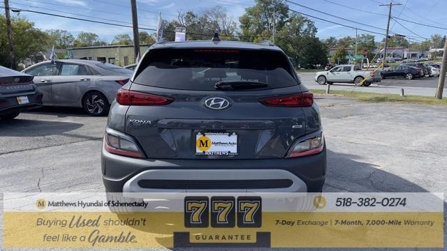 used 2023 Hyundai Kona car, priced at $22,840