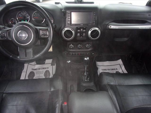 used 2012 Jeep Wrangler Unlimited car, priced at $18,999