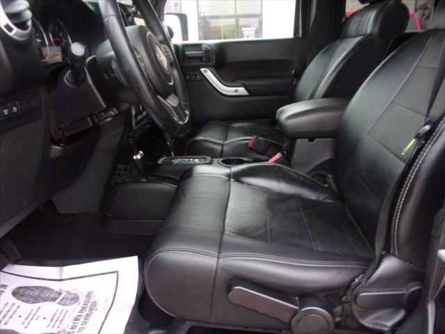 used 2012 Jeep Wrangler Unlimited car, priced at $18,999