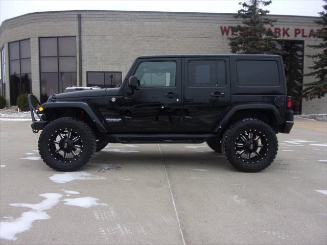 used 2012 Jeep Wrangler Unlimited car, priced at $18,999