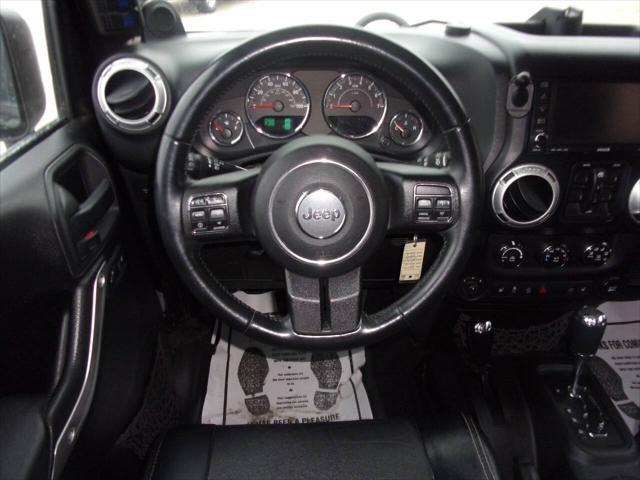 used 2012 Jeep Wrangler Unlimited car, priced at $18,999