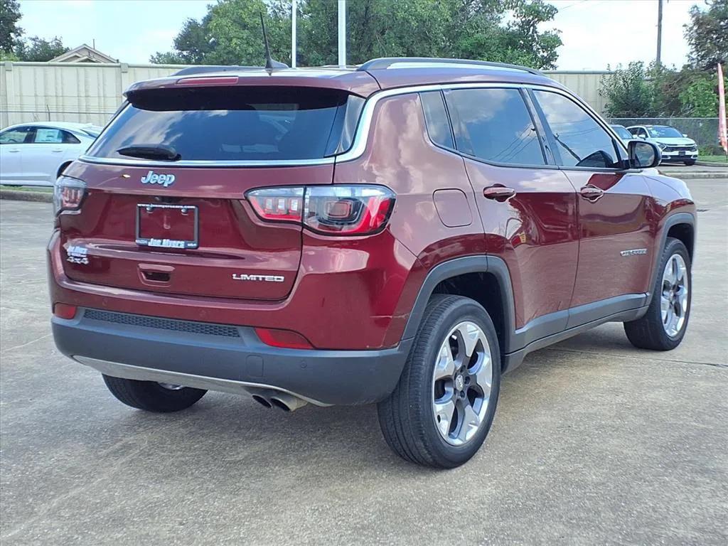 used 2021 Jeep Compass car, priced at $15,700