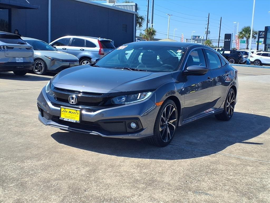 used 2021 Honda Civic car, priced at $18,800