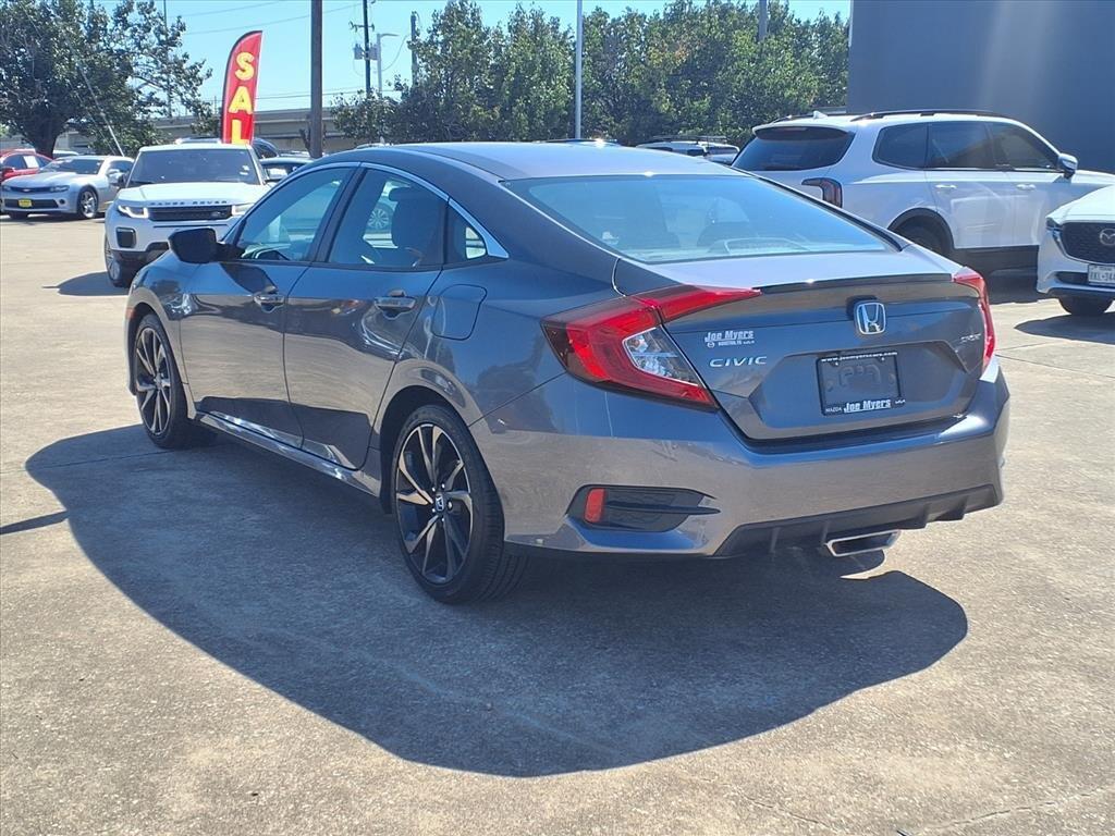 used 2021 Honda Civic car, priced at $18,800