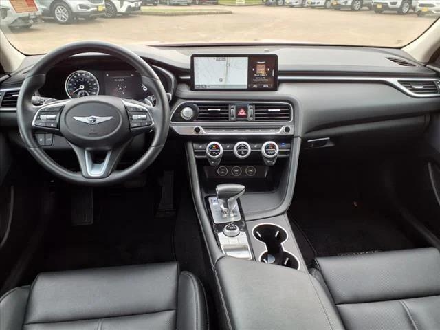 used 2023 Genesis G70 car, priced at $28,799