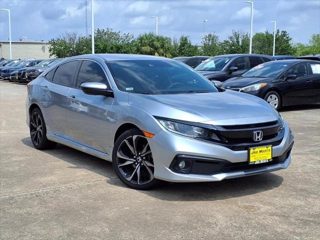 used 2020 Honda Civic car, priced at $18,499