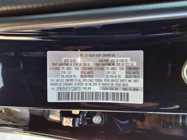 new 2025 Mazda CX-90 car, priced at $50,245