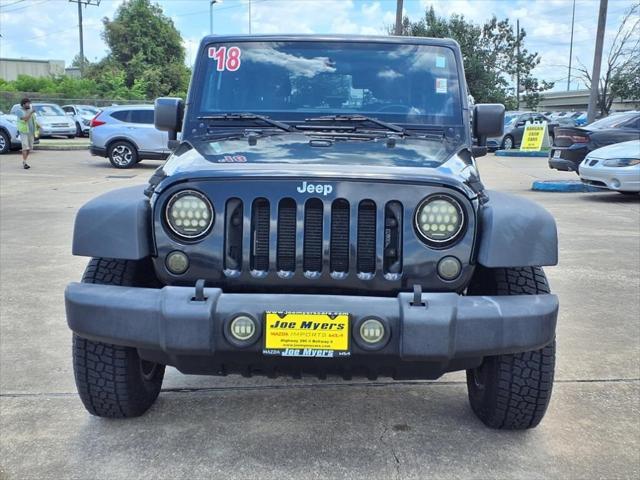 used 2018 Jeep Wrangler JK car, priced at $14,500