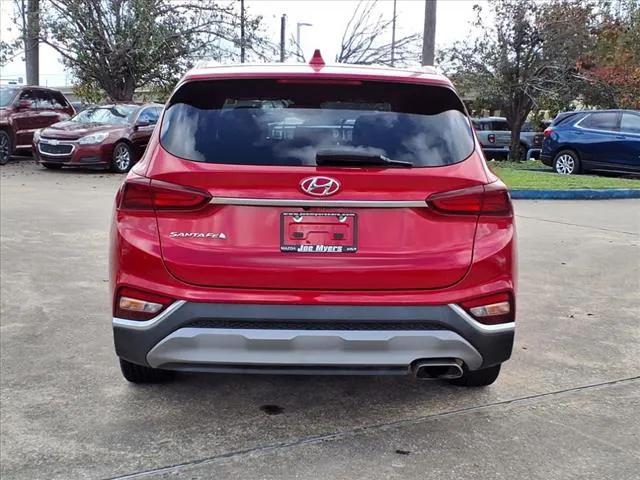 used 2020 Hyundai Santa Fe car, priced at $19,900