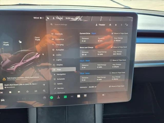 used 2023 Tesla Model 3 car, priced at $29,900