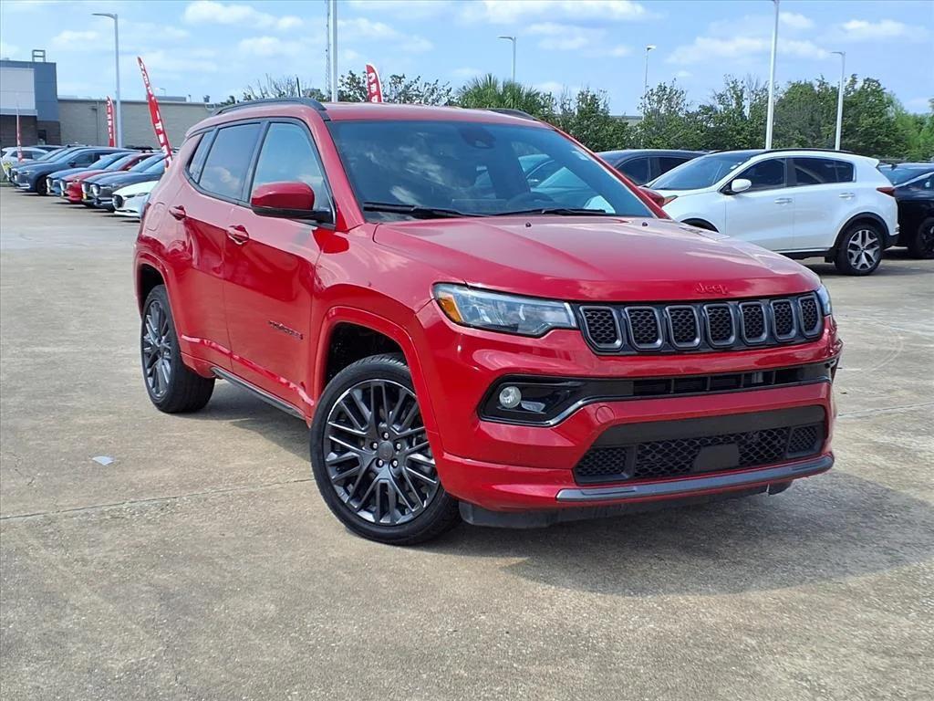 used 2023 Jeep Compass car, priced at $22,500