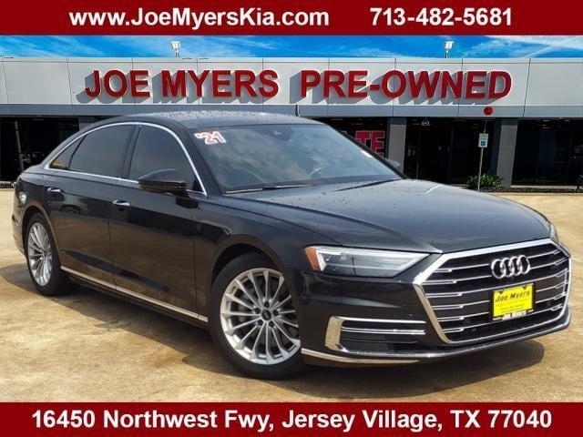 used 2021 Audi A8 car, priced at $46,700