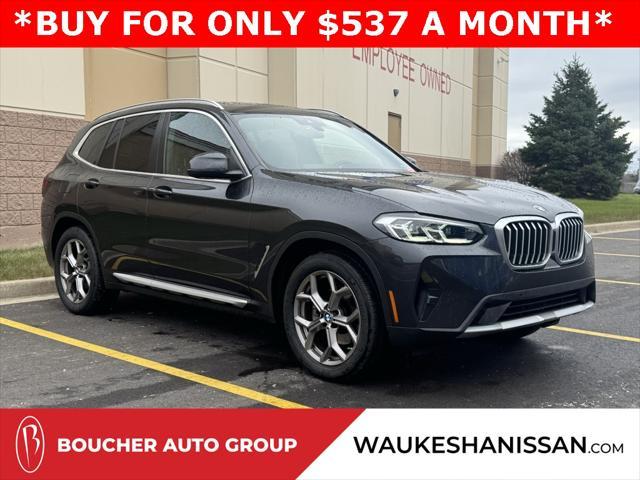 used 2022 BMW X3 car, priced at $38,312