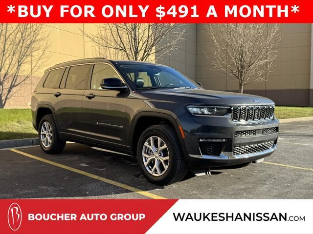 used 2021 Jeep Grand Cherokee L car, priced at $34,995