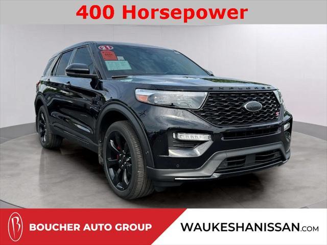used 2021 Ford Explorer car, priced at $38,241
