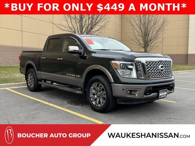 used 2019 Nissan Titan car, priced at $33,997
