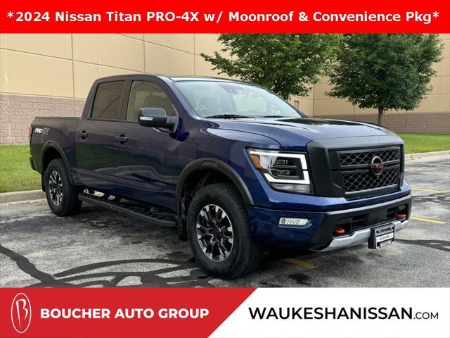 used 2024 Nissan Titan car, priced at $50,331