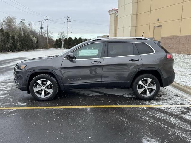 used 2021 Jeep Cherokee car, priced at $23,954