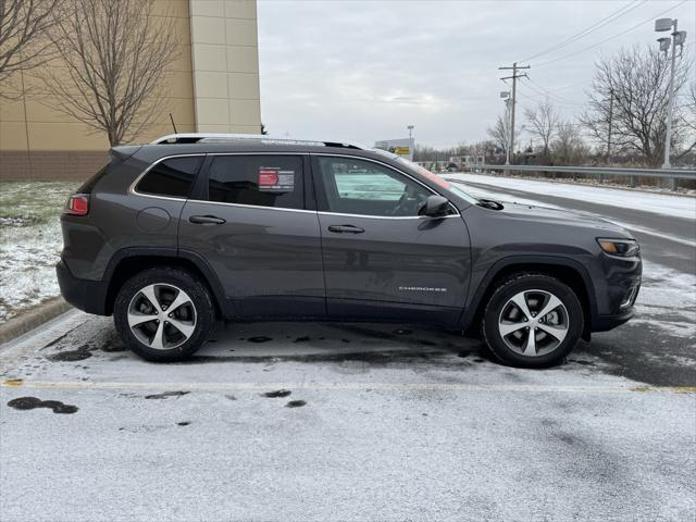 used 2021 Jeep Cherokee car, priced at $23,954