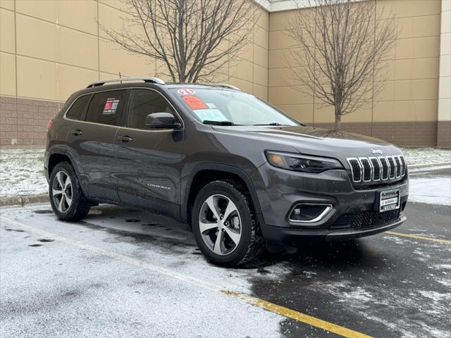 used 2021 Jeep Cherokee car, priced at $23,954