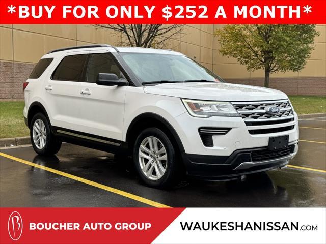 used 2018 Ford Explorer car, priced at $17,400