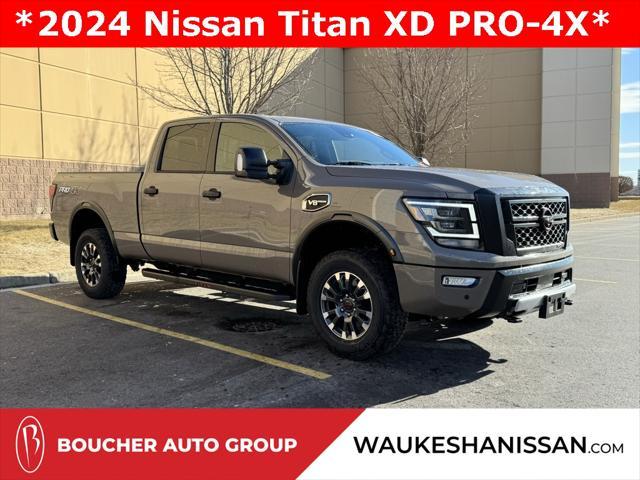 used 2024 Nissan Titan XD car, priced at $52,600