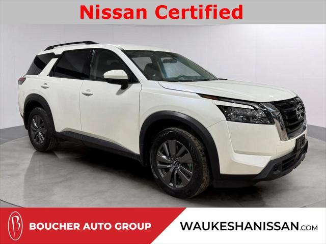 used 2024 Nissan Pathfinder car, priced at $34,897