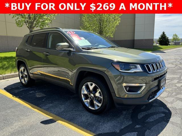 used 2017 Jeep New Compass car, priced at $19,355