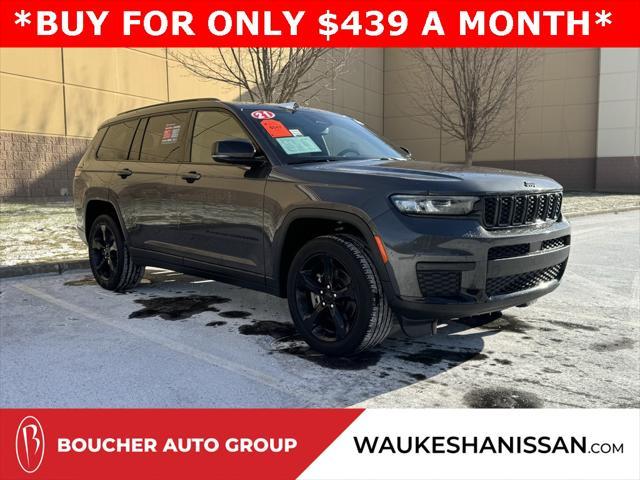 used 2021 Jeep Grand Cherokee L car, priced at $31,431