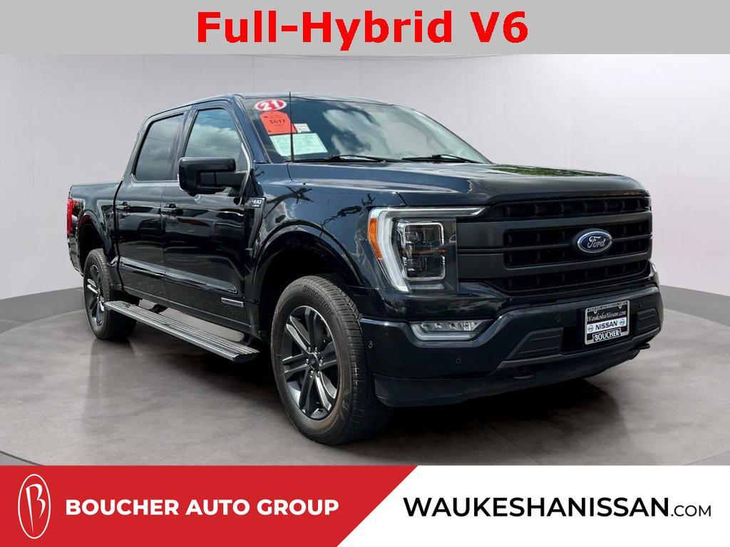 used 2021 Ford F-150 car, priced at $38,495
