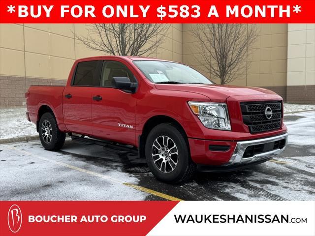 used 2024 Nissan Titan car, priced at $40,941