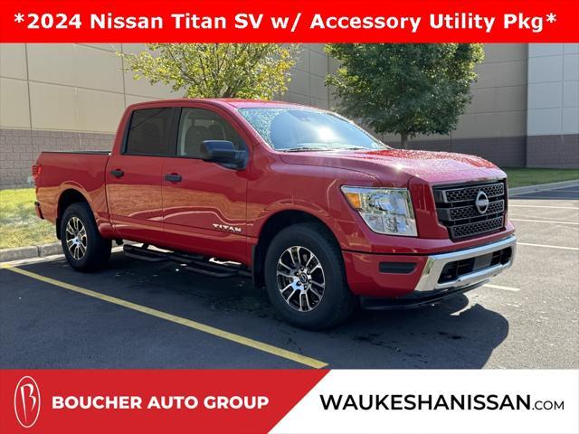 used 2024 Nissan Titan car, priced at $41,826