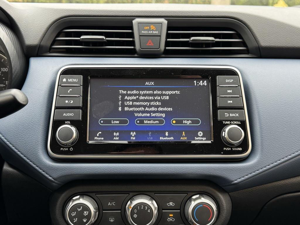 new 2025 Nissan Versa car, priced at $20,568