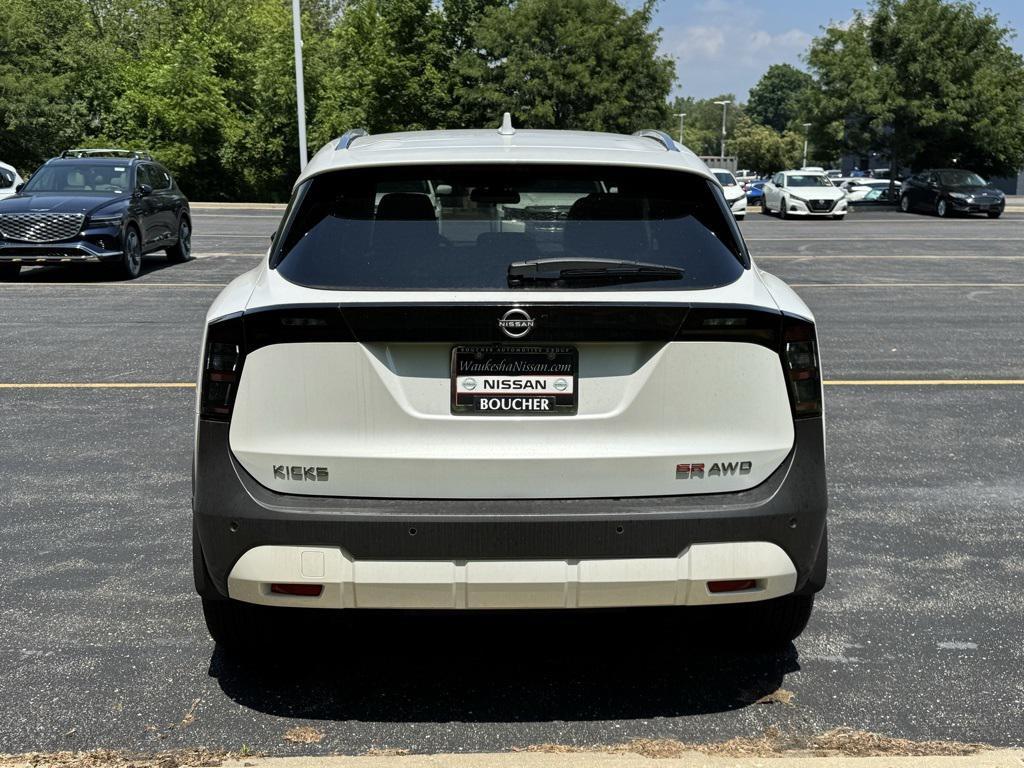 new 2025 Nissan Kicks car, priced at $26,190