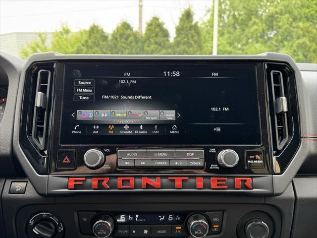 new 2025 Nissan Frontier car, priced at $43,457