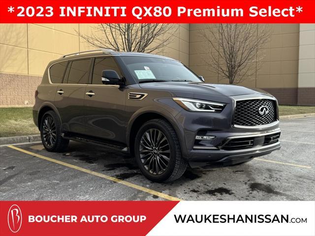 used 2023 INFINITI QX80 car, priced at $51,923