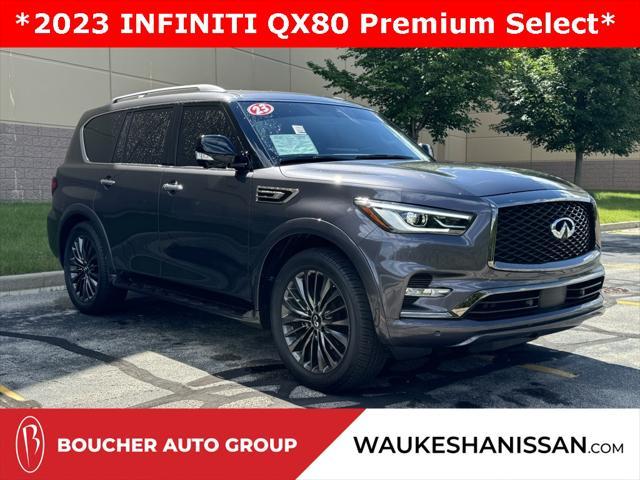 used 2023 INFINITI QX80 car, priced at $53,302