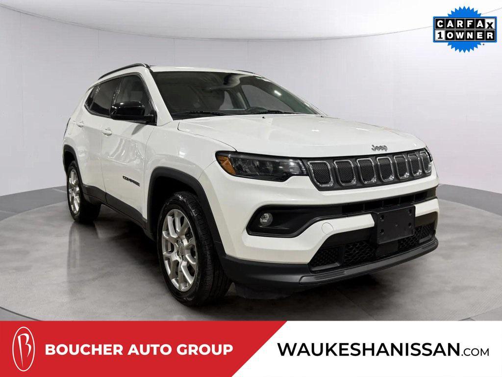 used 2022 Jeep Compass car, priced at $21,774