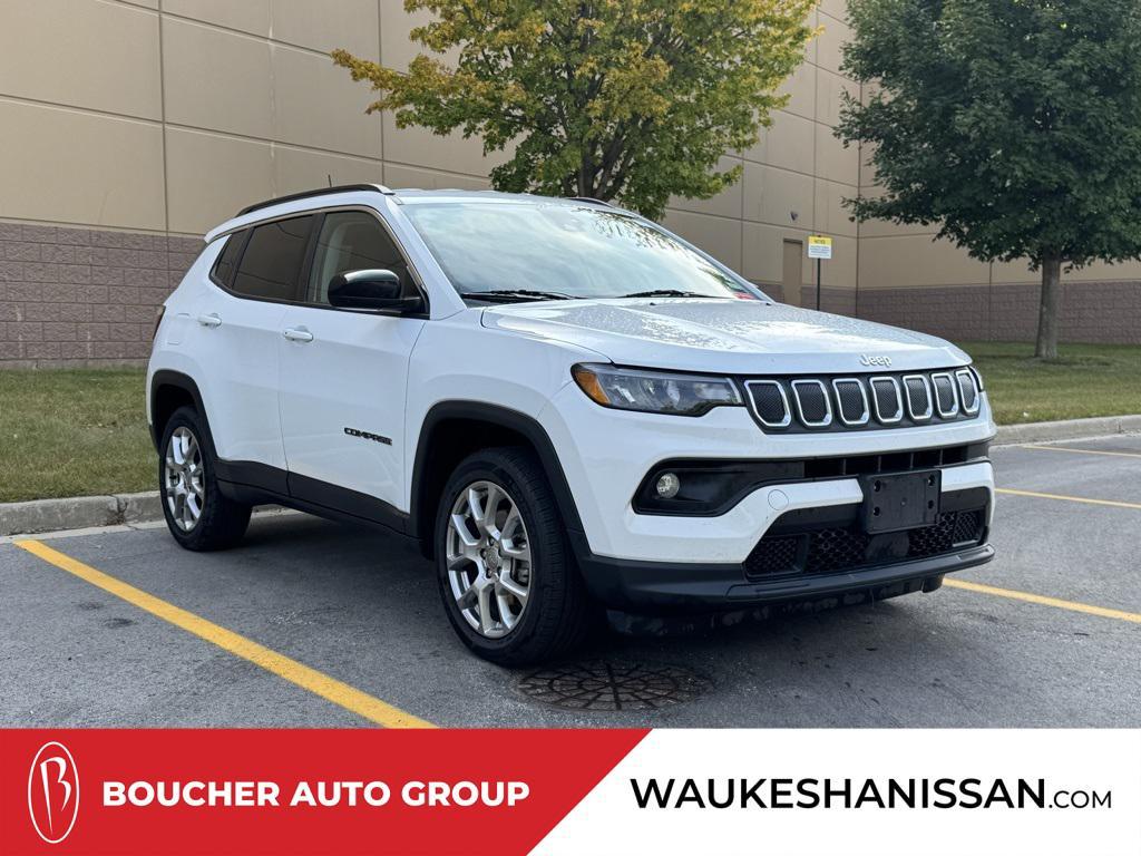 used 2022 Jeep Compass car, priced at $21,737