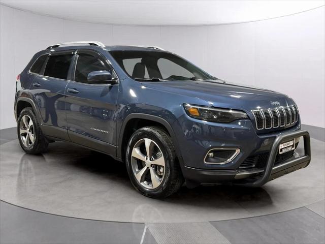 used 2021 Jeep Cherokee car, priced at $21,997