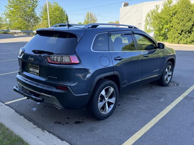 used 2021 Jeep Cherokee car, priced at $22,997
